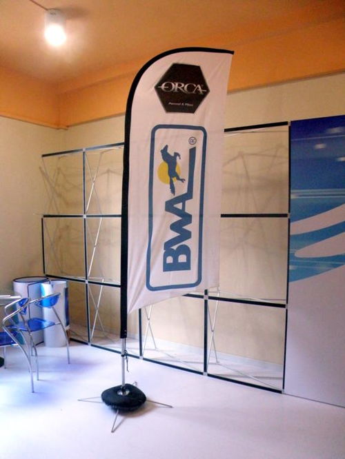 广州天河刀旗制作与沙滩旗加工定做服务全解析